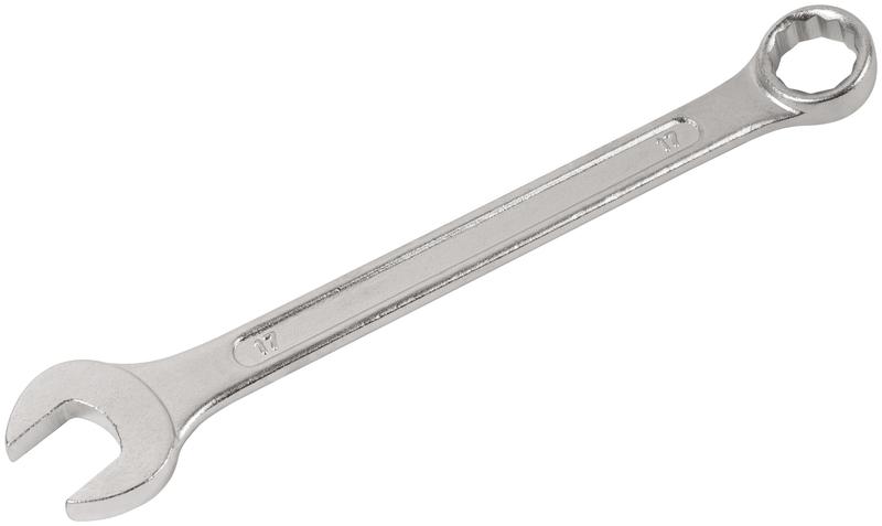 Ключ комбинированный "Хард" хромированное покрытие 17мм FIT 63147