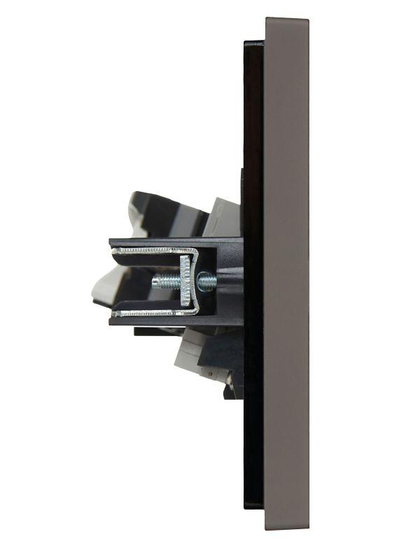 Розетка 2-м RJ11+RJ45 кат.5E FORTE&PIANO FP335 сер. IEK FP-KT20-O-1-K03