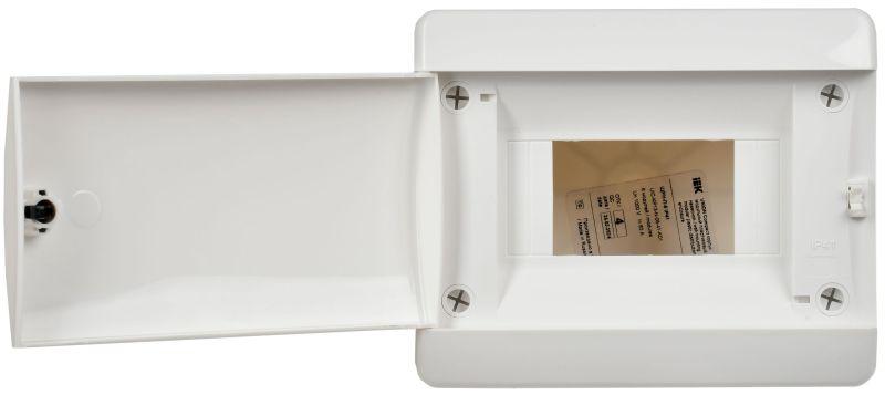 Корпус ЩРН-П-6 UNION Compact IP41 бел. дверь пластик. IEK UIC-KP13-N-06-41-K01