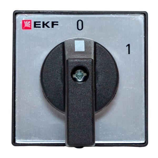 Переключатель кулачковый ПК-1-14 4п 10А "0-1" IP65 EKF pk-1-14-10-65