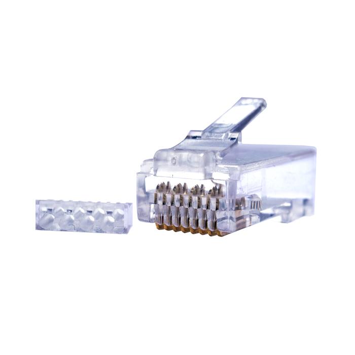 Коннектор 8P8C UTP 6 50U (RJ-45) (уп.100шт) SUPRLAN 10-0208