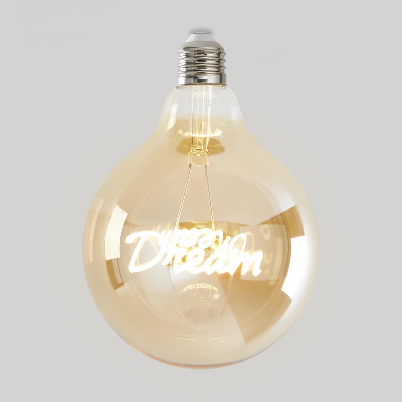 Лампа светодиодная Loft Led G125 4Вт 2500К E27 Voltega 8552