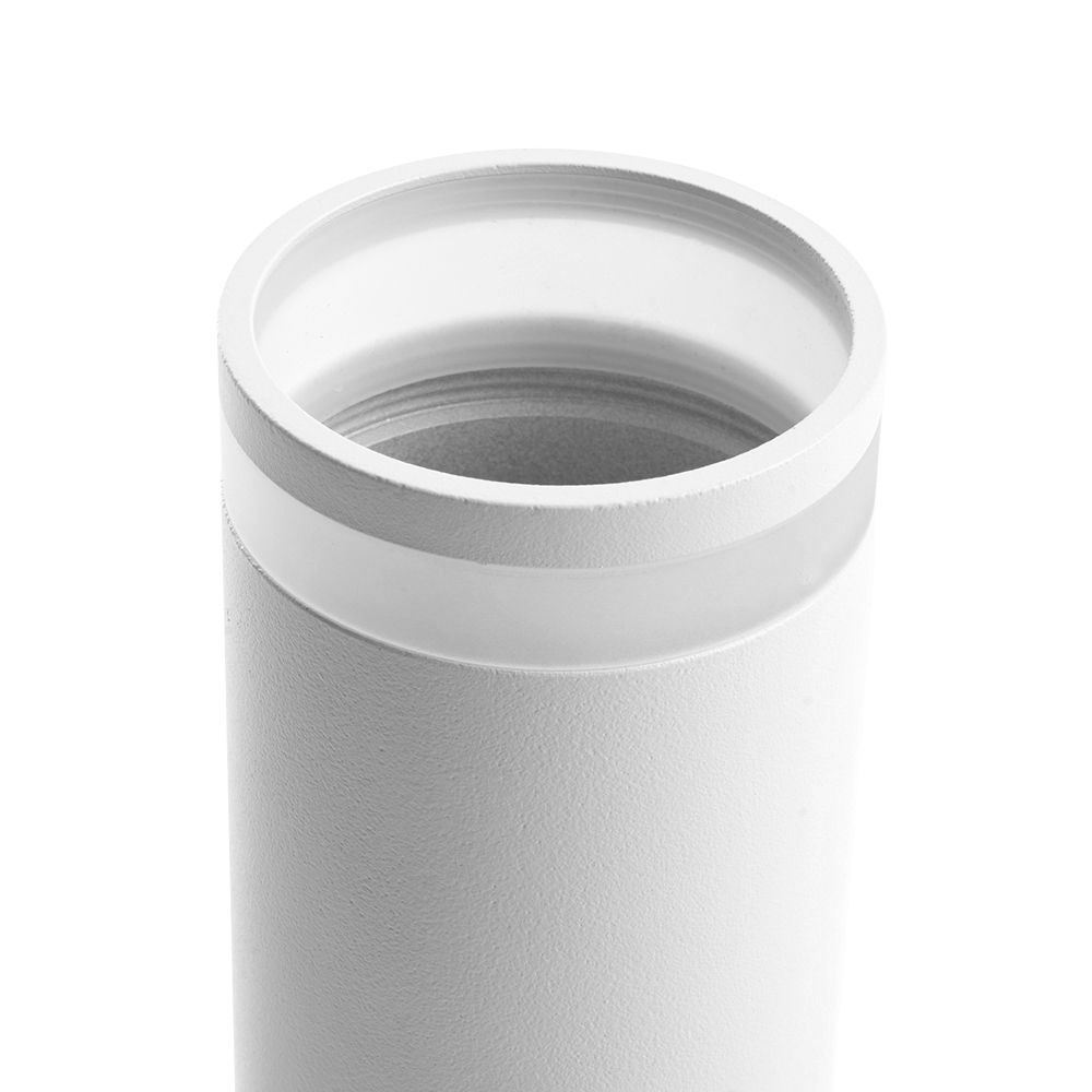 Светильник ДБО 2хGU10 без ламп наклонный белый