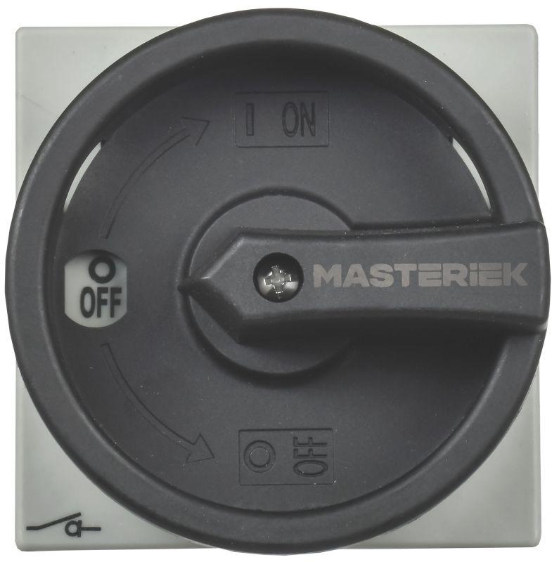 Переключатель кулачковый 10А (сх. 91) закрытая рукоятка IEK MI-CS11-010-091