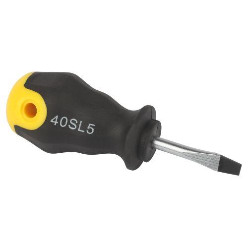 Отвертка SL 5х40мм шлицевая двухкомпонентн. рукоятка ЭРА Б0055860