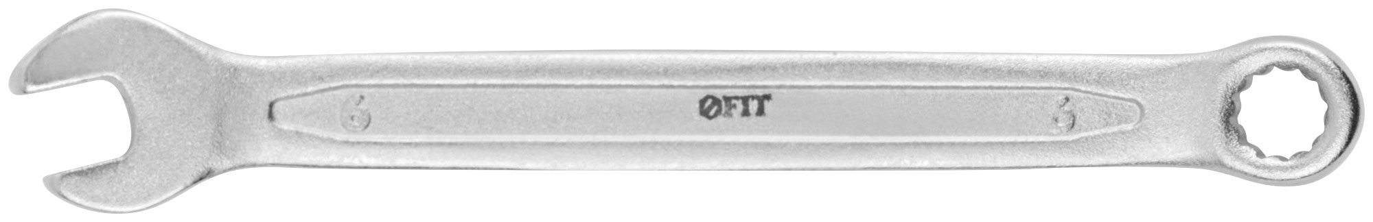 Ключ комбинированный усиленный "Гранд", CrV, холодный штамп  6 мм