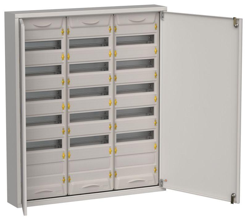 Корпус ЩРн-216 (3х72) TITAN 5 960х830х140 IP31 метал. сер. IEK TI5-50-N-3X072-31-7035