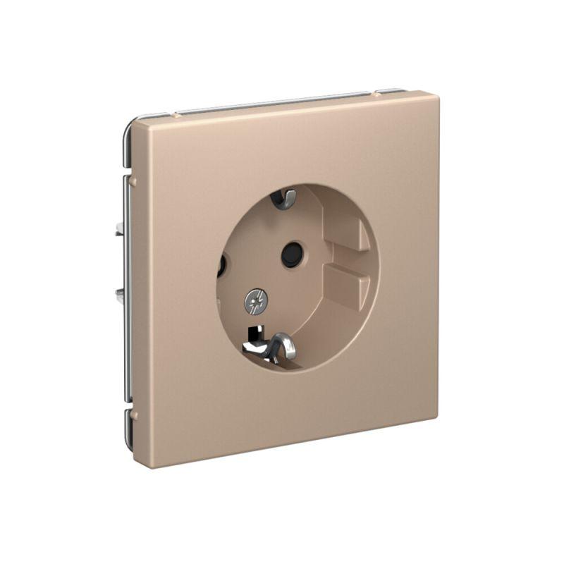 Розетка ArtGallery 16А с заземл. быстрозажим. клем. механизм песочн. SE GAL001243S