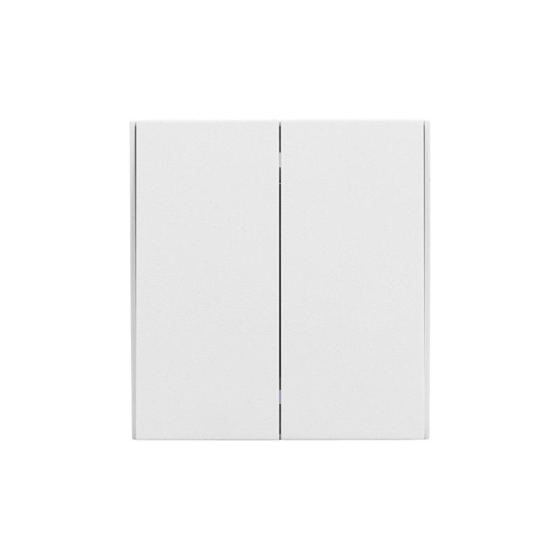 Выключатель 2-кл. СП STRONG MIELE 10А жемчуж. Kranz KR-78-0706-4