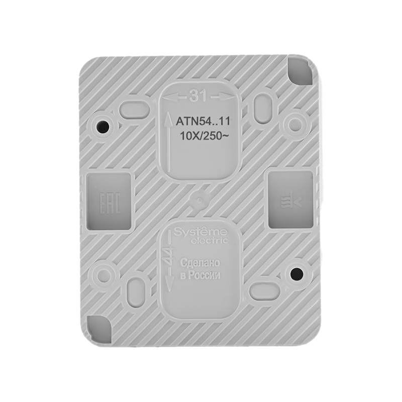 Выключатель 1-кл. ОП AtlasDesign PROFI IP54 10AX бел. SE ATN540111