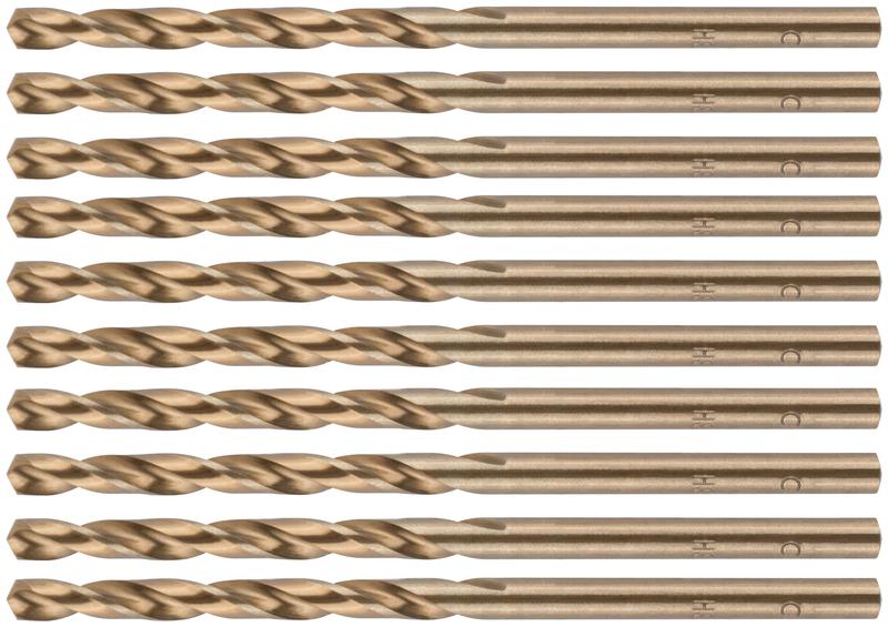 Сверло по металлу Profi с кобальтом 5% 3.4х70мм (уп.10шт) Cutop 48-34-10