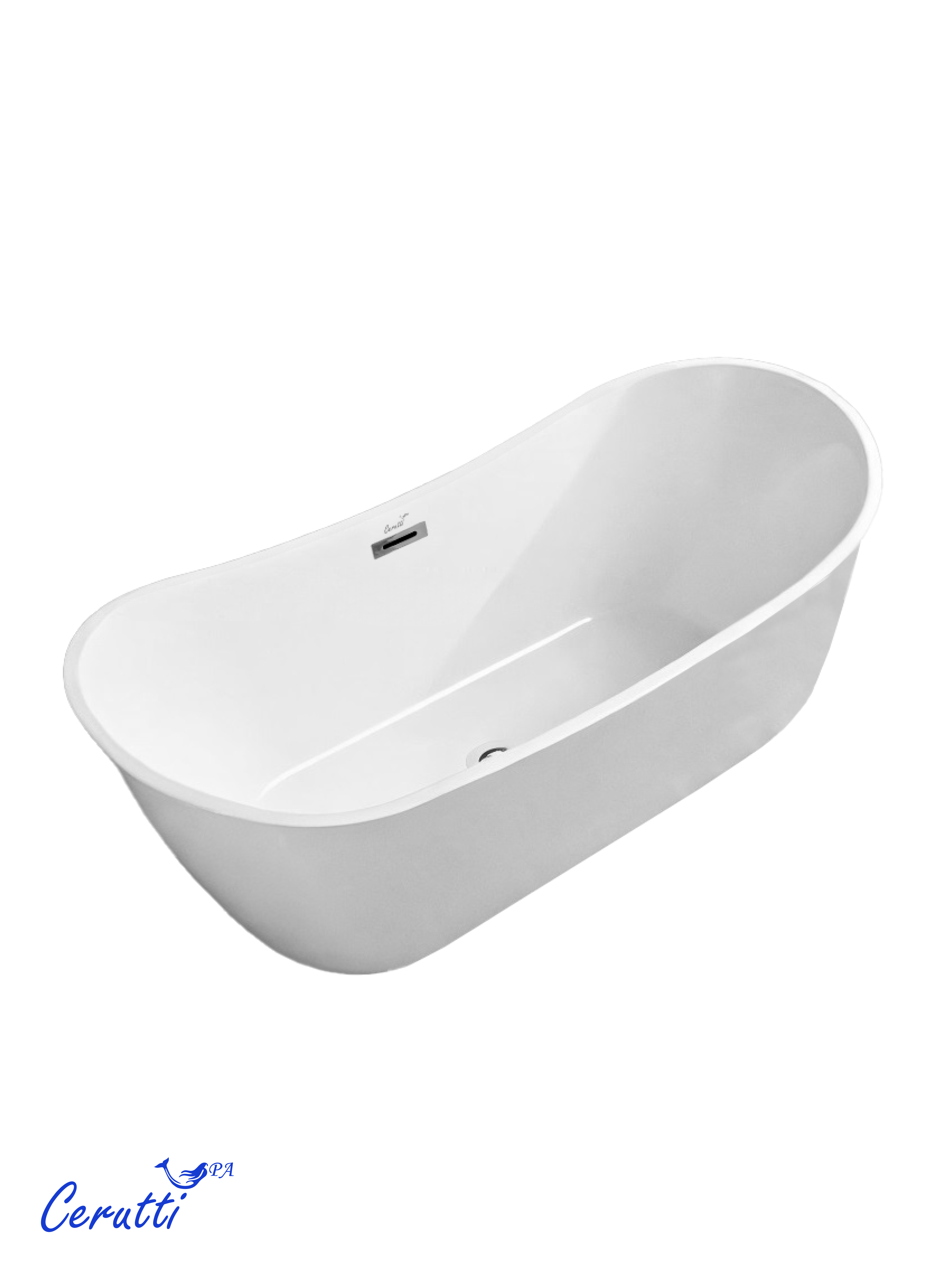 Ванна NEMI170II акриловая отдельностоящая Ceruttispa (1700x740x730)