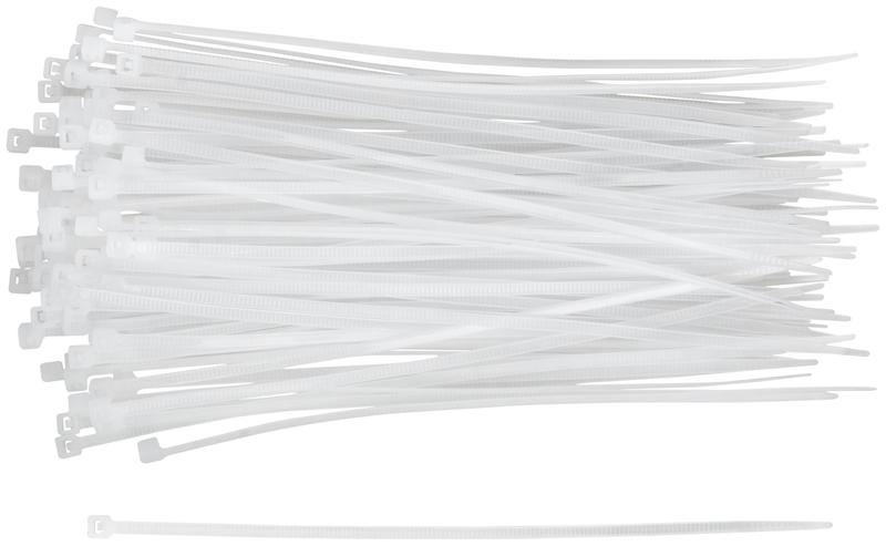 Хомут для проводов 150х2.5мм нейлон. бел. (уп.100шт) FIT 60415