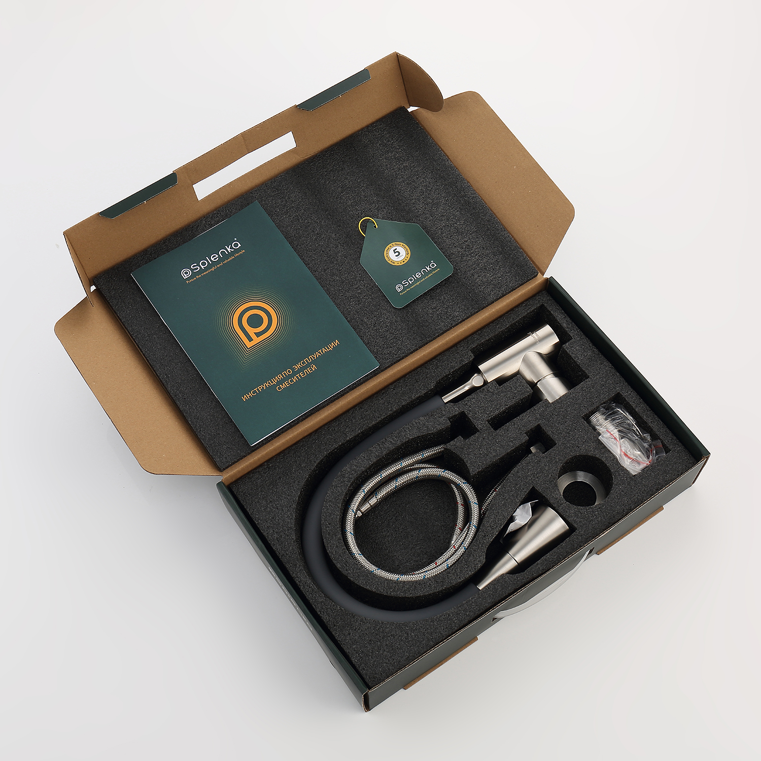 Смеситель для кухни Splenka S201.4307.05, сатин