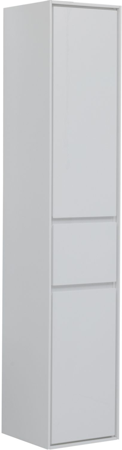 Пенал Милан 35 с ящиком цв. белый глянец (339957)