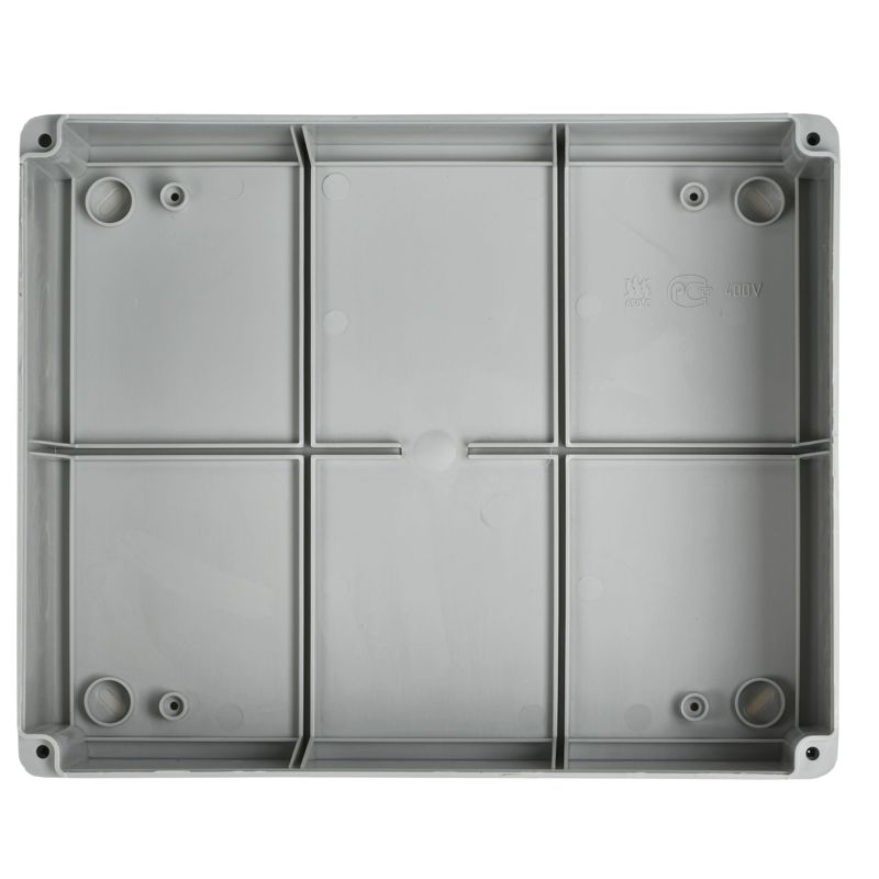 Коробка распаячная ОП 240х195х90 IP44 КМ41271 RAL7035 IEK UKO10-240-195-090-K41-44