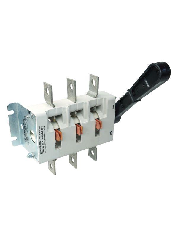 Выключатель-разъединитель 3п 250А ВР32-35 А 30220-00 УХЛ3 IP00 одно направление несъемная боков. рукоятка Электротехник ET276976