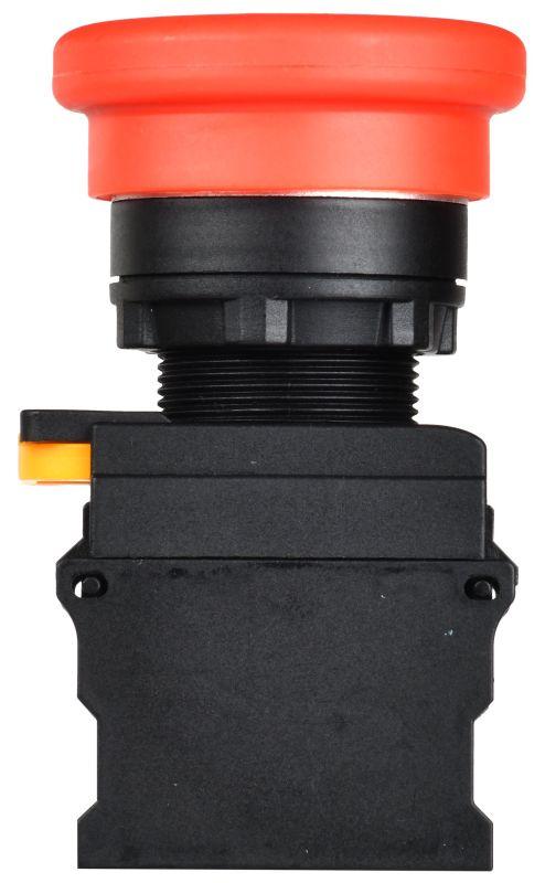 Кнопка "Грибок" d22мм 1НО+1НЗ MASTER с фиксацией красн. IEK MI-BG60-11M-3-21-K04