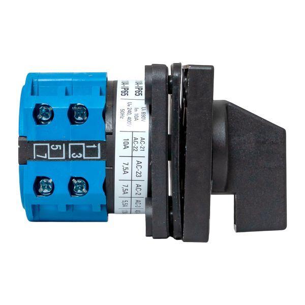 Переключатель кулачковый ПК-1-52 2п 10А "1-2" IP65 EKF pk-1-52-10-65