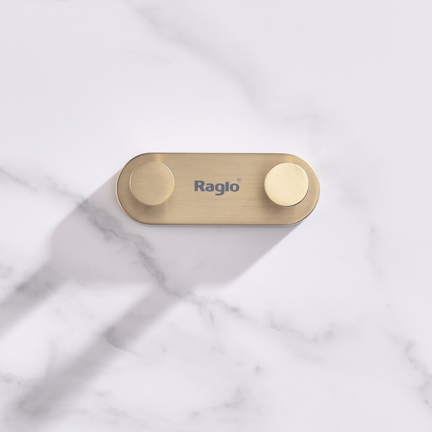 Крючок для ванной комнаты Raglo R300.052.03, золотой сатин