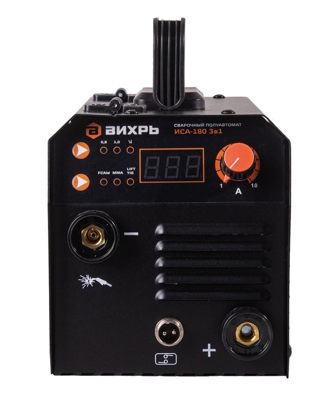 Инвертор сварочный полуавтомат.ИСА-180 3в1 Вихрь 65/187
