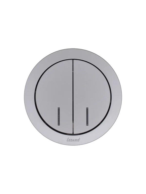 Выключатель 2-кл. СП OSEN 10А IP20 с подсветкой механизм сер. матов. LEZARD 743-7488-112