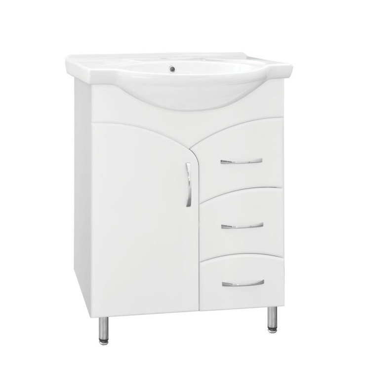 Тумба 22 (3 ящ.) под умывальник Байкал 65