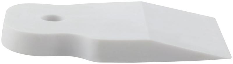 Шпатель резиновый 40мм бел. FIT 06861