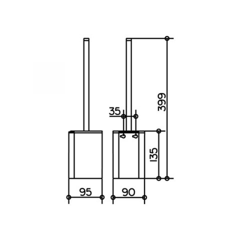Ершик Keuco Plan 14972010100