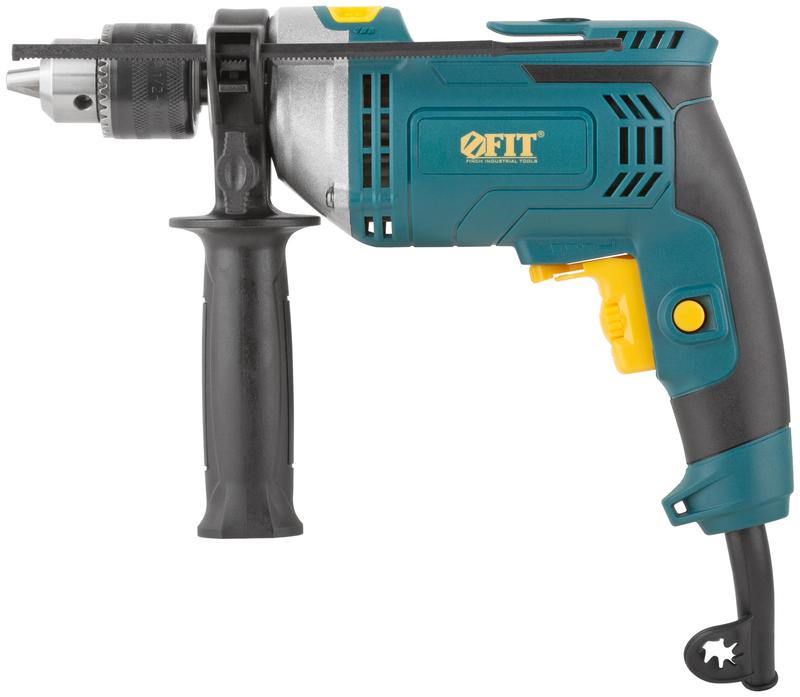 Дрель ударная 750Вт 0-3000об/мин КлП 13мм FIT 80076