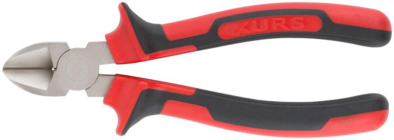 Бокорезы "Тренд" 180мм двухцветные прорезиненные ручки хром-никелевое покрытие КУРС 47562