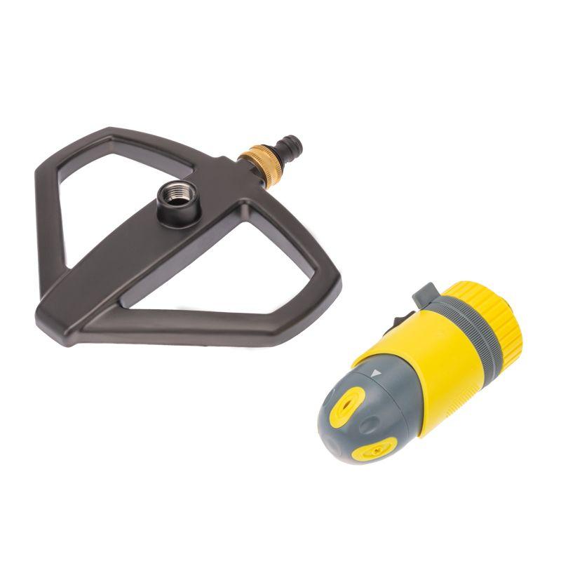 Дождеватель для полива круговой с регулировкой угла полива по горизонту Профи ЧЕТЫРЕ СЕЗОНА 62-0312-F