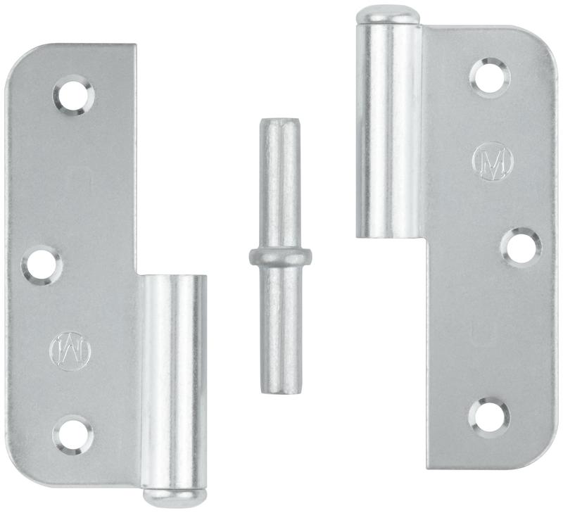 Петля накладная прав. "ПН" 85мм оцинк. 66391