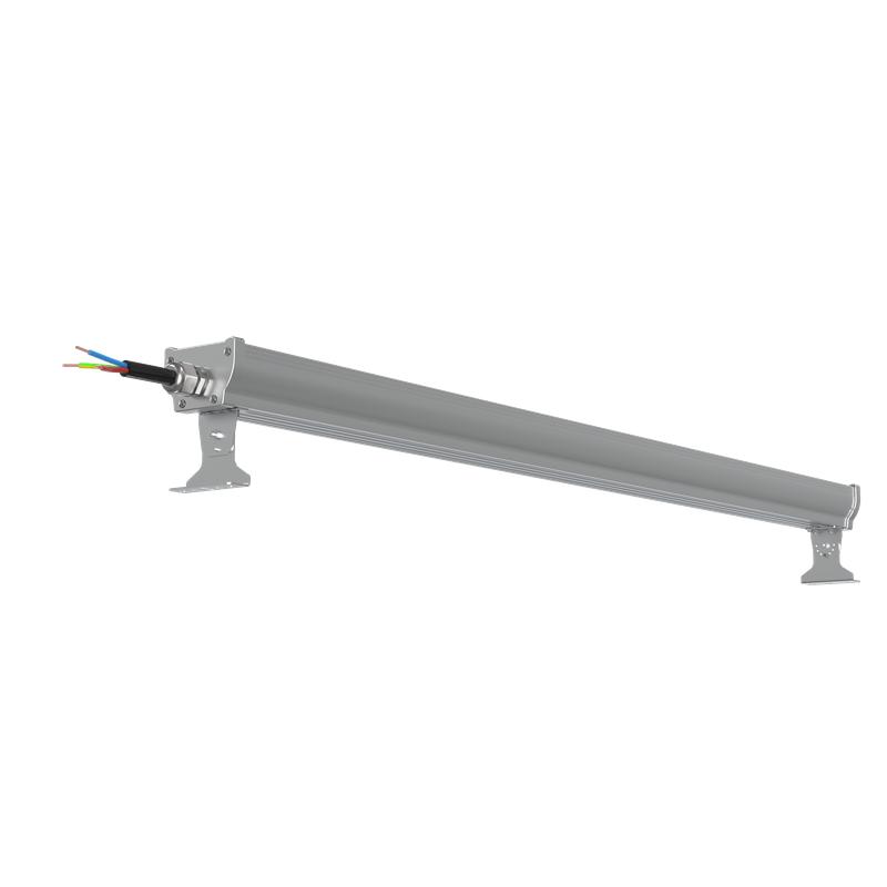Светильник светодиодный ДСП WP 24 C 120W M 840 2 L1200 SI CL 1280х100х85мм 120Вт 4000К IP66 пылевлагозащ. Русский Свет 27072423943