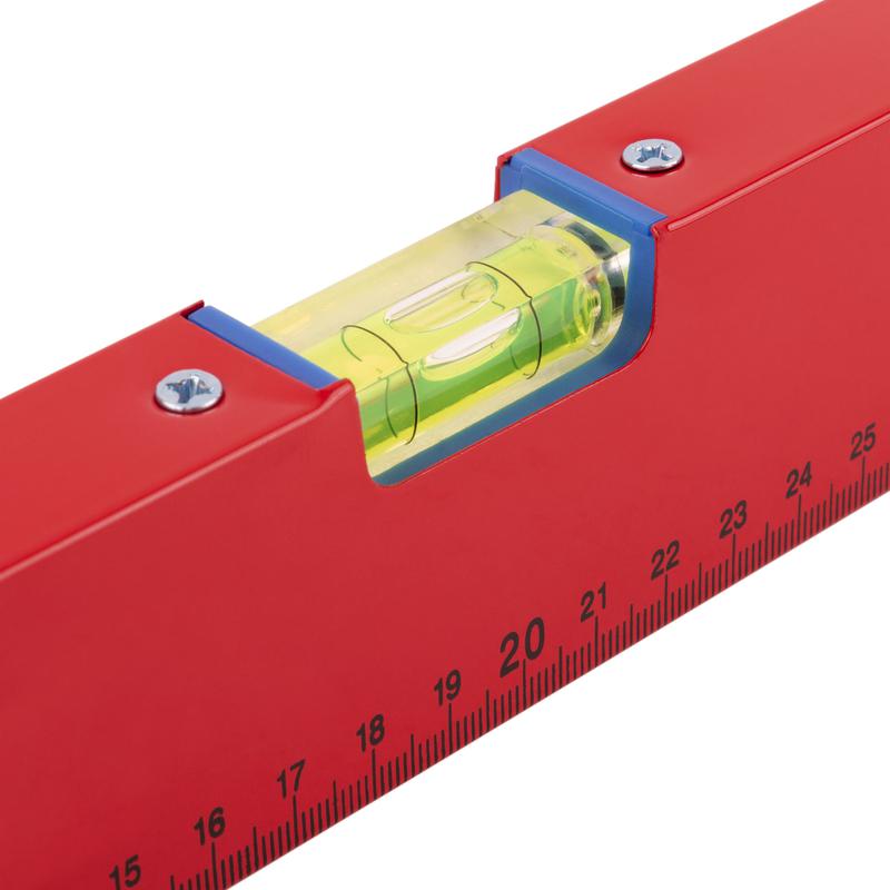Уровень "Стандарт" 3 глазка красн. корпус фрезерован. рабоч.грань шкала 1000мм FIT 18060