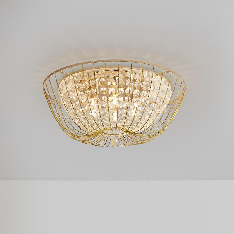 Светильник потолочный Pava 6х60Вт E14 IP20 Freya FR1016CL-06G