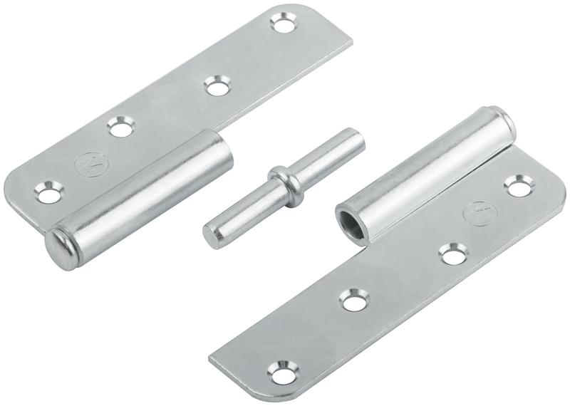 Петля накладная прав. "ПН" 110мм оцинк. 66393