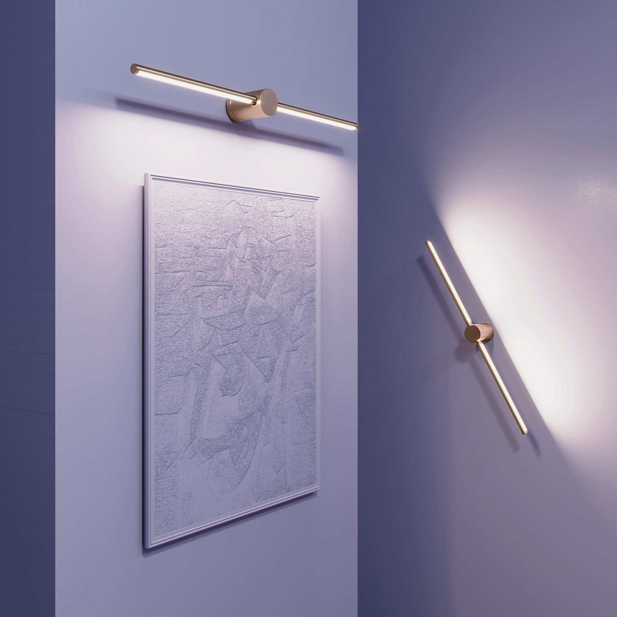 Светильник SP-PICASO-M-TURN-L700-12W Warm3000 (GD, 100 deg, 230V) (IP20 металл, 3 года)