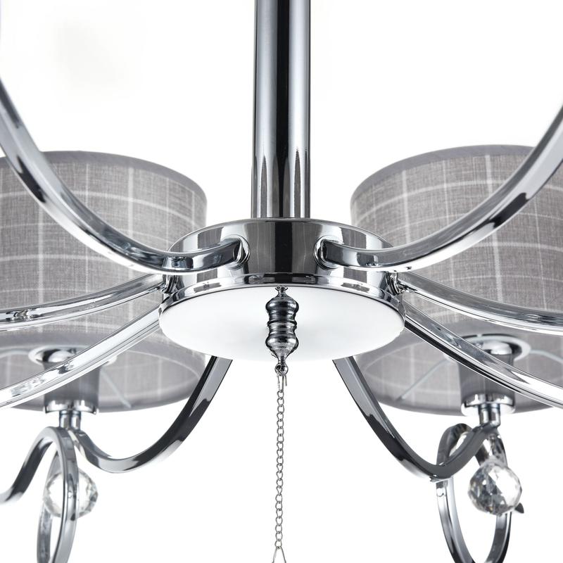 Люстра Bertrand 40Вт E14х8 IP20 Freya FR5906-PL-08-CH