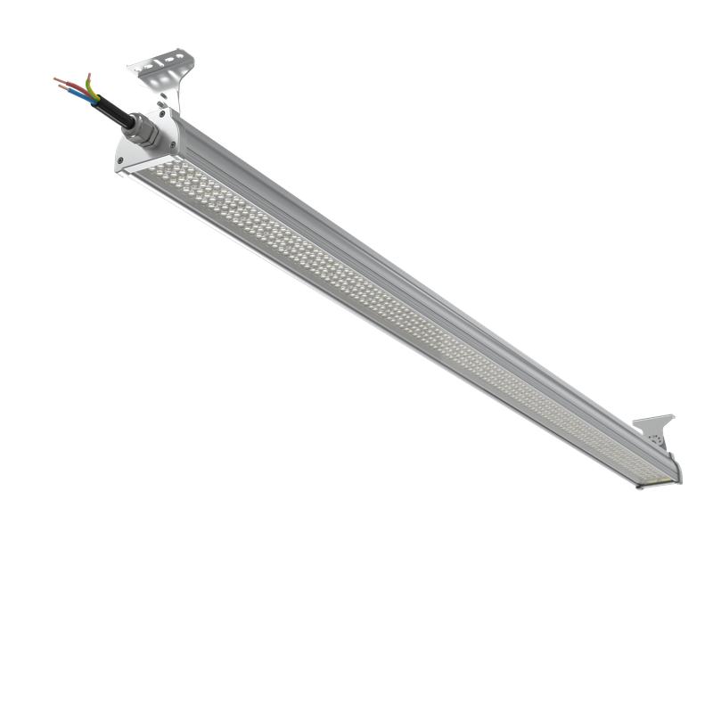 Светильник светодиодный ДСП WP 24 C 150W N 840 L1500 EL SI CL 1580х100х85мм 150Вт 4000К IP66 пылевлагозащ. Русский Свет 27072423972