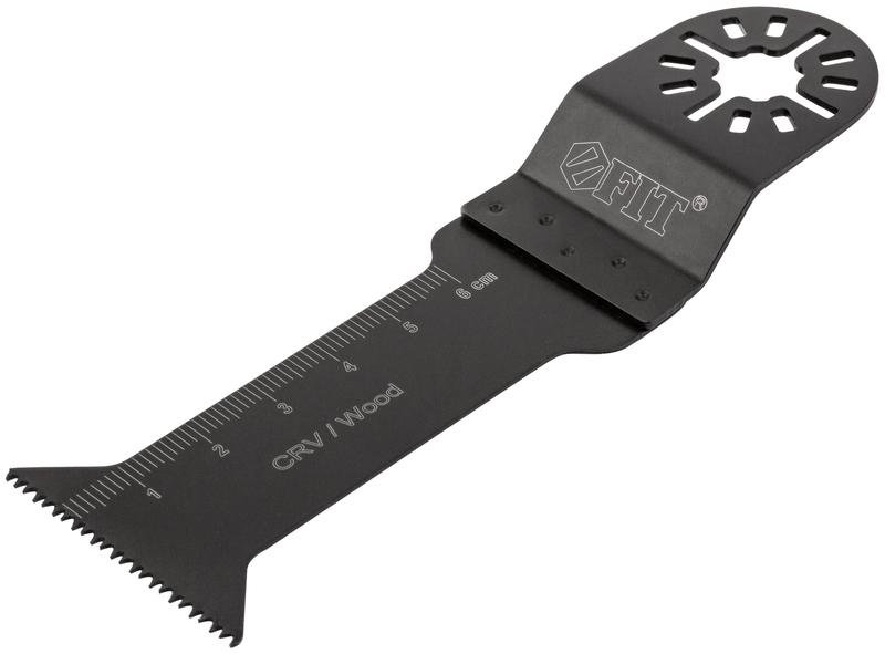 Полотно пильное фрезерованное ступенчатое удлиненное CrV сталь 40х0.6мм FIT 37906