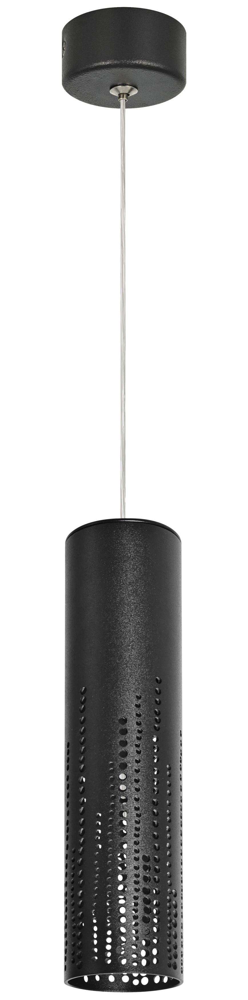 Светильник подвесной потолочный PL26 BK MR16 GU10 цилиндр черный