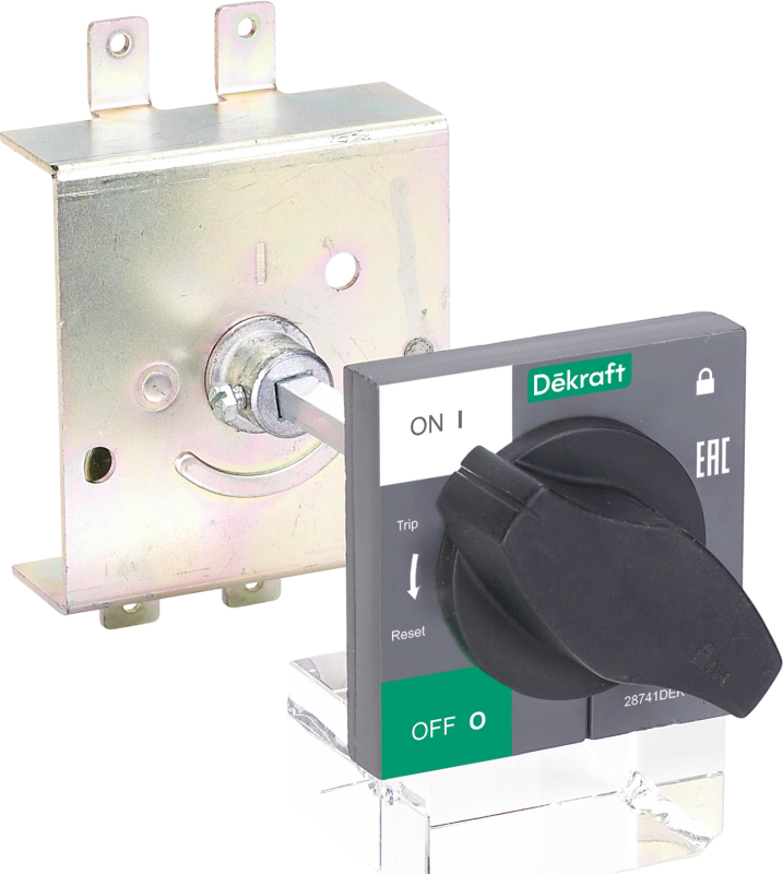 Рукоять выносная для установки на дверь шкафа 150мм РП-303Rc DEKraft 28746DEK