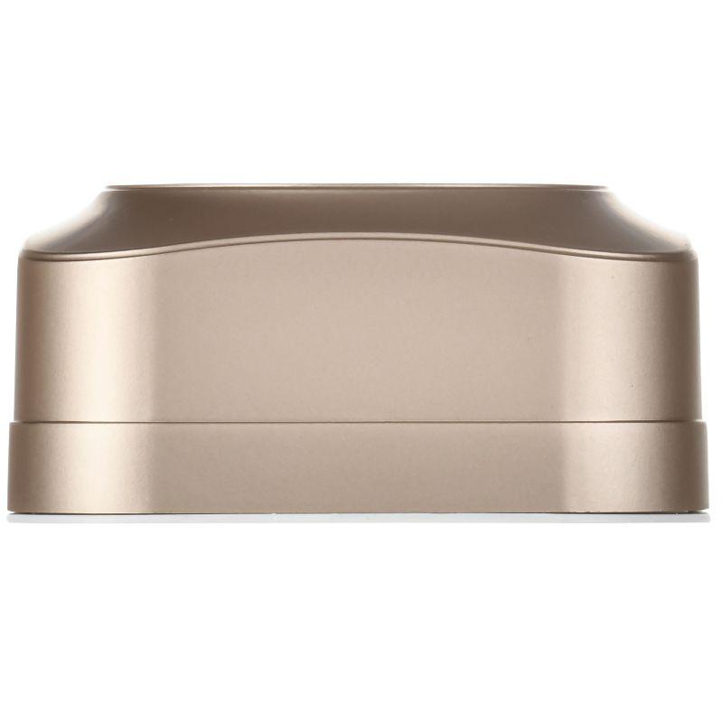 Розетка 4-м ОП GLORY РС24-2-ХШм 10А без заземл. без защ. шторок шампань матов. IEK ERH40-K37M-10