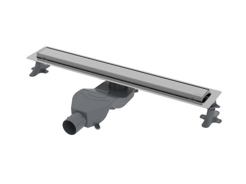 Душевой лоток Premium Linear 80см, нерж.сталь ХРОМ