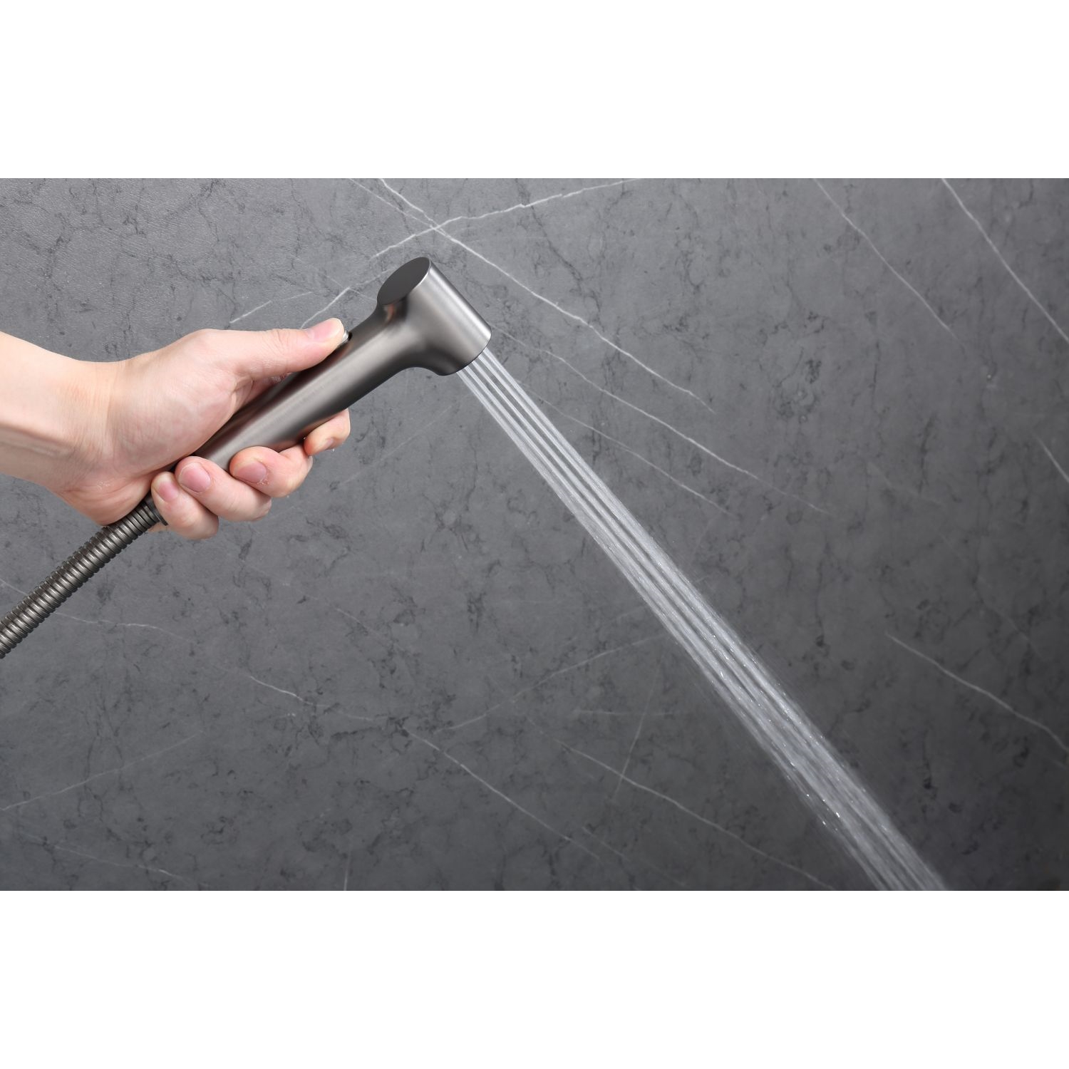 Гигиенический душ со смесителем Raglo R03.51.09, графит