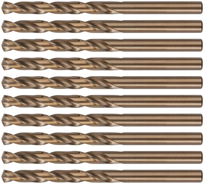 Набор сверл по металлу Profi 6х93мм с кобальтом 5проц. (уп.10шт) Cutop 48-60-10