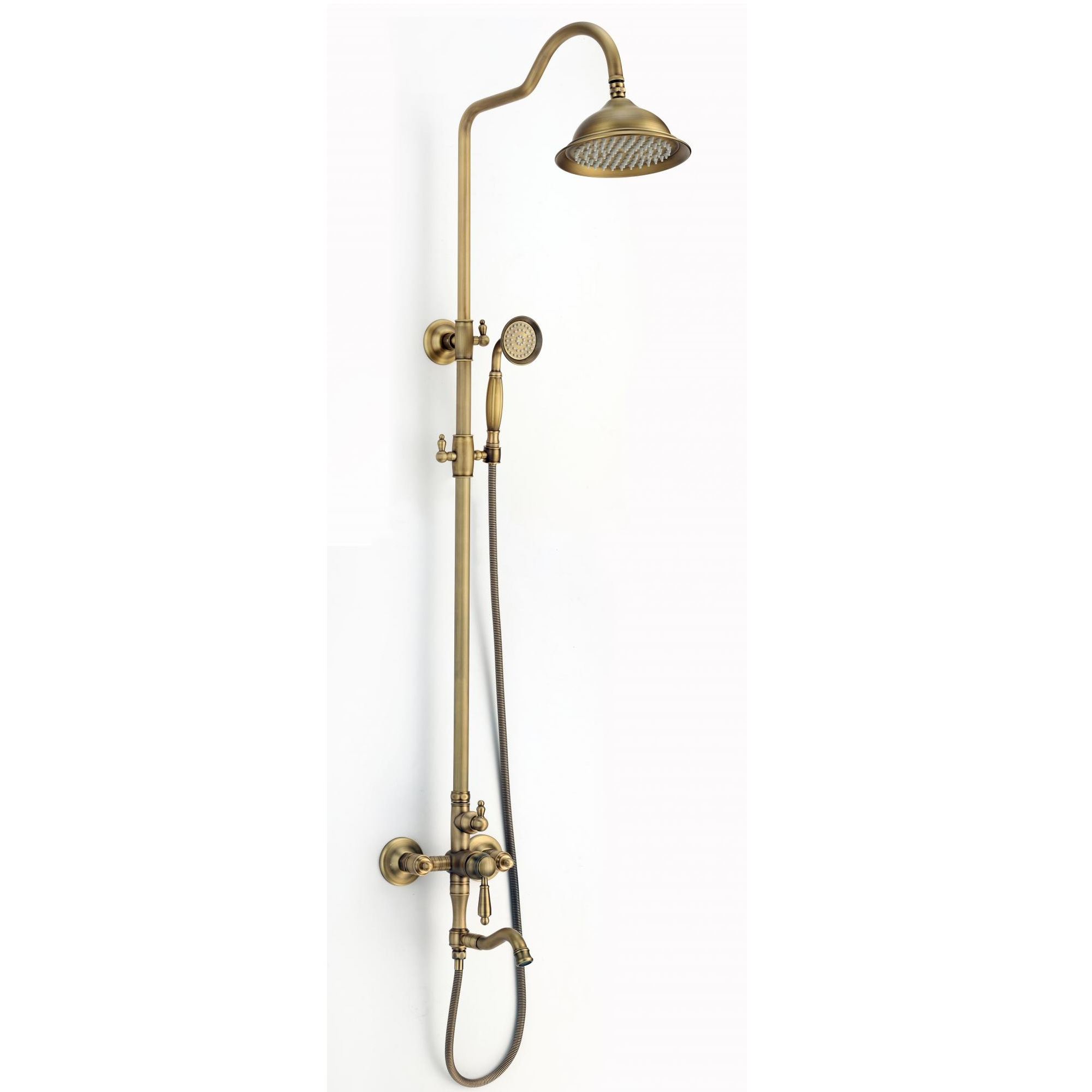 Душевая система Savol S-006613C, бронза