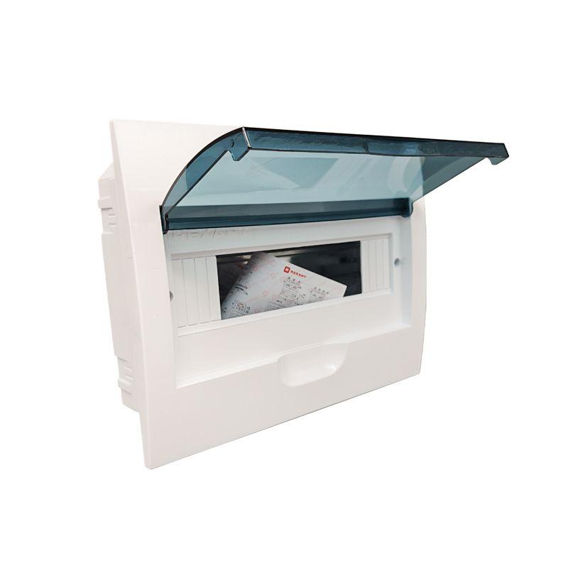 Бокс ЩРВ-П-12 IP41 пластик. бел. Rexant 11-0212