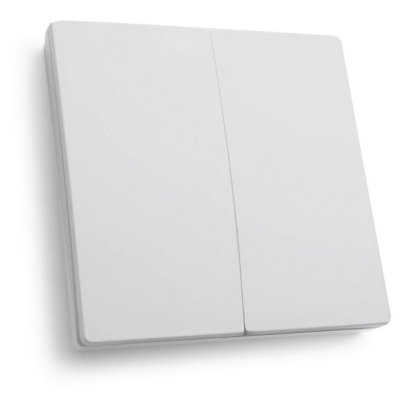 Выключатель дистанционного управления двухклавишный 7мВт IP20 TM82 бел. FERON 41129